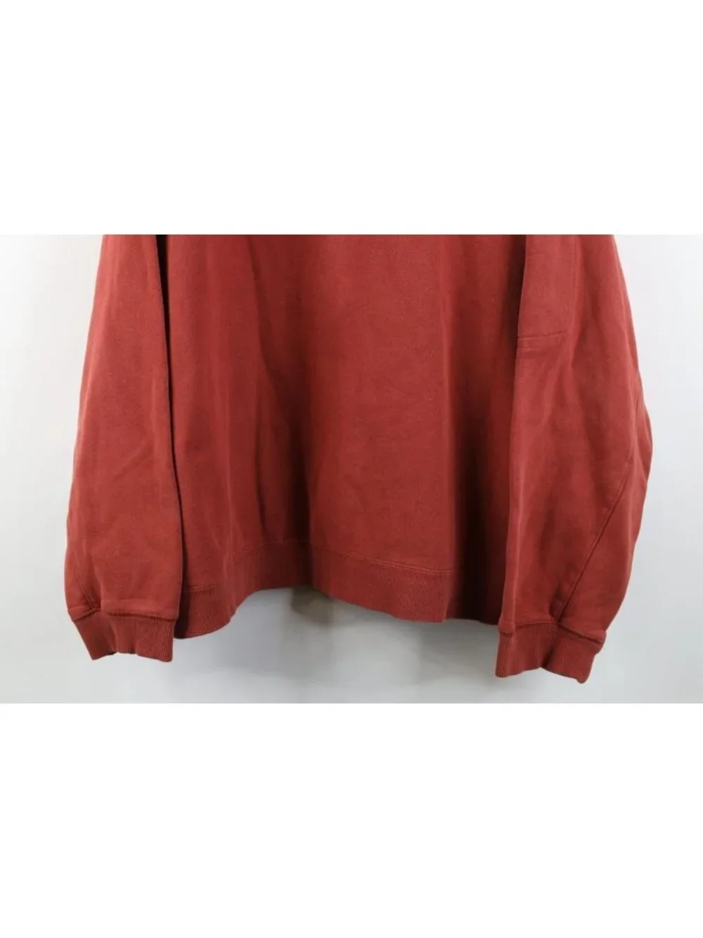 Vintage 90s Y2K Columbia Mens XL Spell Out Heavyweight 1/4 Zip Sweatshirt Red